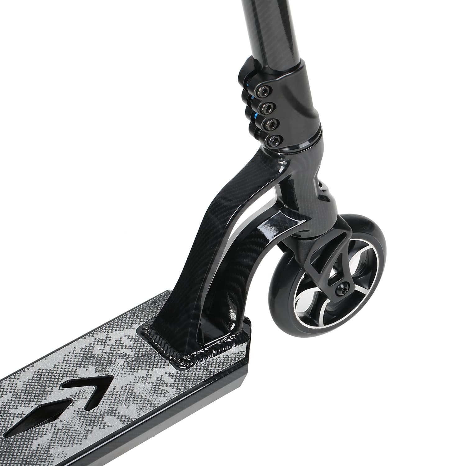 META X1 Park Scooter - Black Carbon Hydro Wrap - Image 3