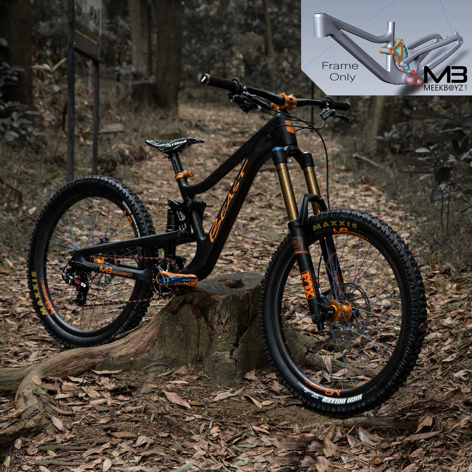 Meek Boyz Carbon Frame 24"