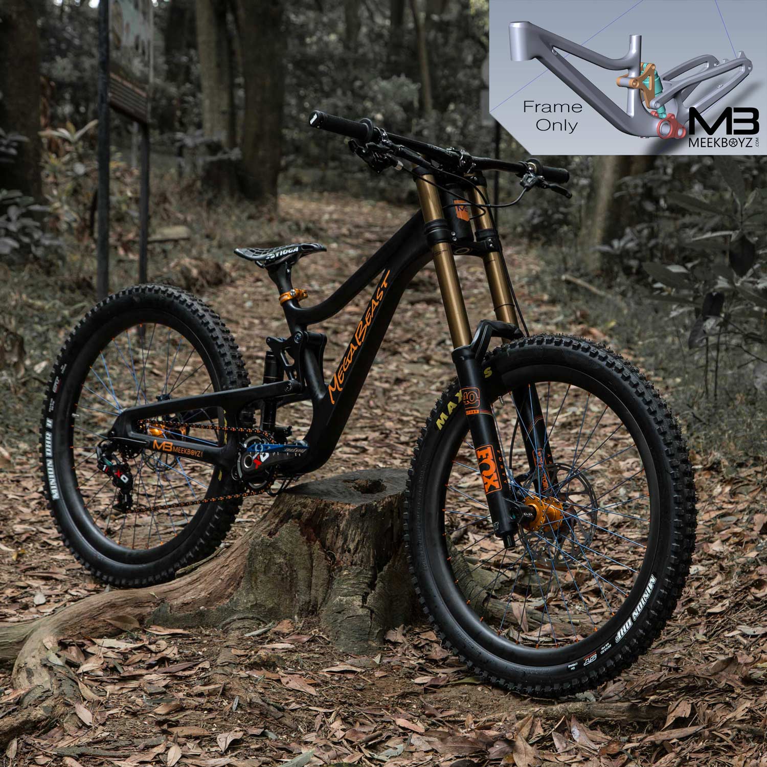 Meek Boyz Carbon Frame 26"